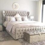 Oxford Wing Back Bed Frame
