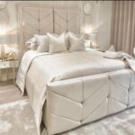 Xandra Tall Headboard Bed Frame