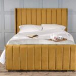 Lisa Modern Winged Line Bed